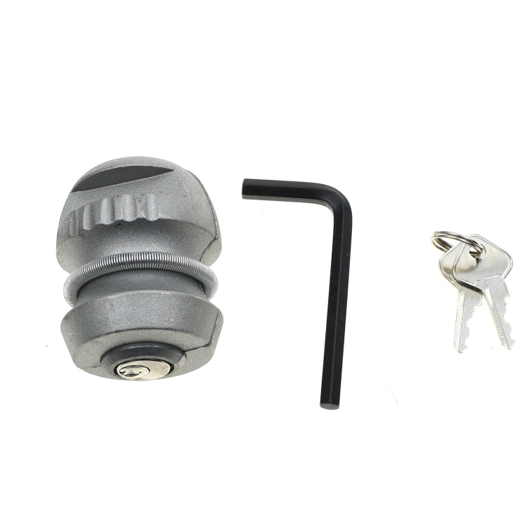 50mm Owl Lock Head Lock Trailer Accessories Connector Lock - In Car by buy2fix | Online Shopping UK | buy2fix