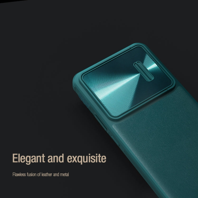 For Xiaomi 12T/Redmi K50 Ultra NILLKIN PC + TPU Phone Case(Green) - Xiaomi Cases by NILLKIN | Online Shopping UK | buy2fix