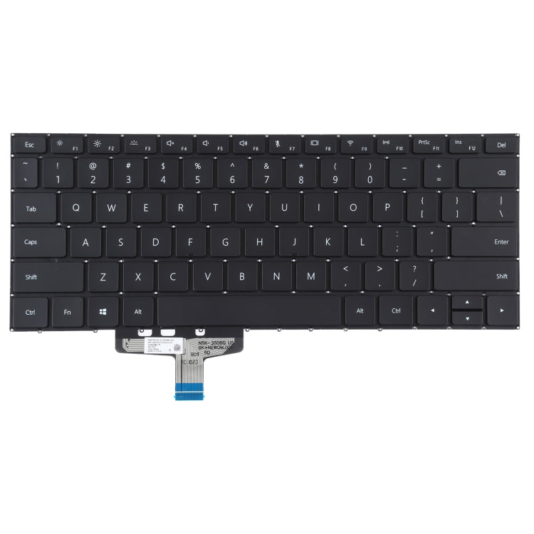 For Huawei Matebook 13 VLT-W60 VLT-W50 US Version Keyboard - Computer & Networking by buy2fix | Online Shopping UK | buy2fix