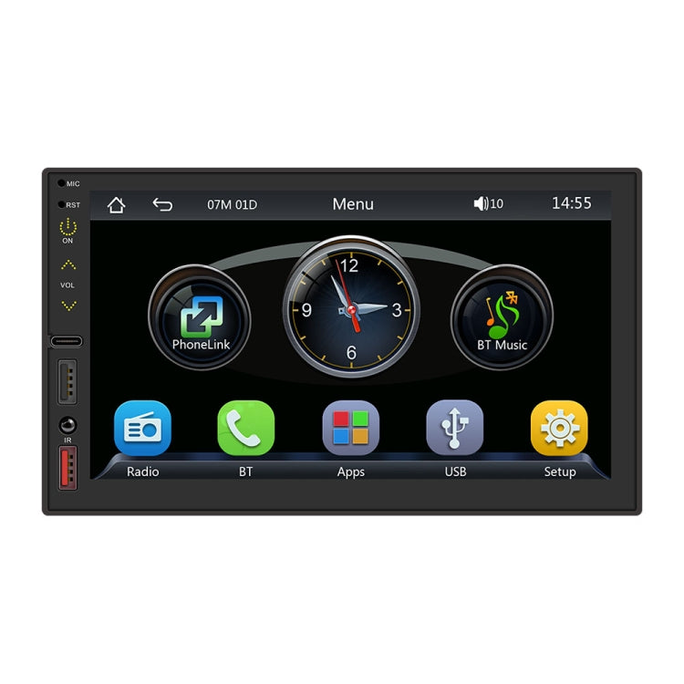 7 inch Wireless CarPlay Car MP5 Player Supports Bluetooth/Reverse/Mobile Phone Internet - In Car by buy2fix | Online Shopping UK | buy2fix