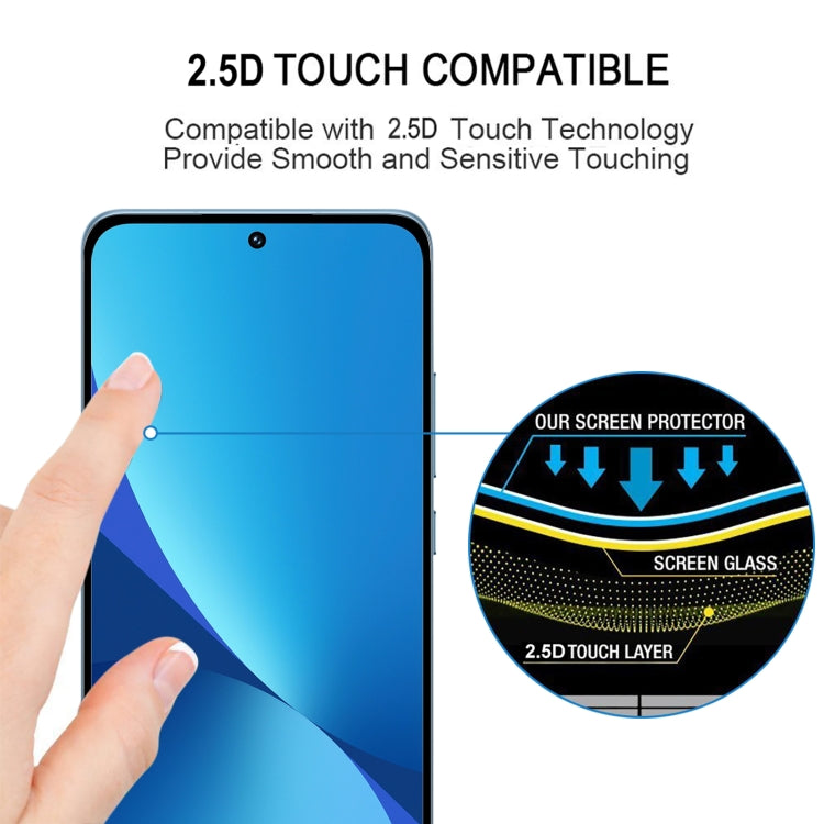 For Xiaomi 13 Full Glue Full Cover Screen Protector Tempered Glass Film - 13 Cases by buy2fix | Online Shopping UK | buy2fix