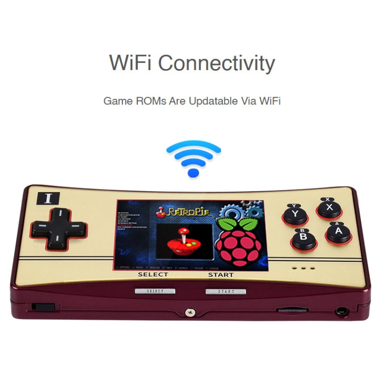 Waveshare GPM280 WiFi Portable Game Console Base on Raspberry Pi Zero, 2W with 32GB TF Card(EU Plug) - Consumer Electronics by WAVESHARE | Online Shopping UK | buy2fix