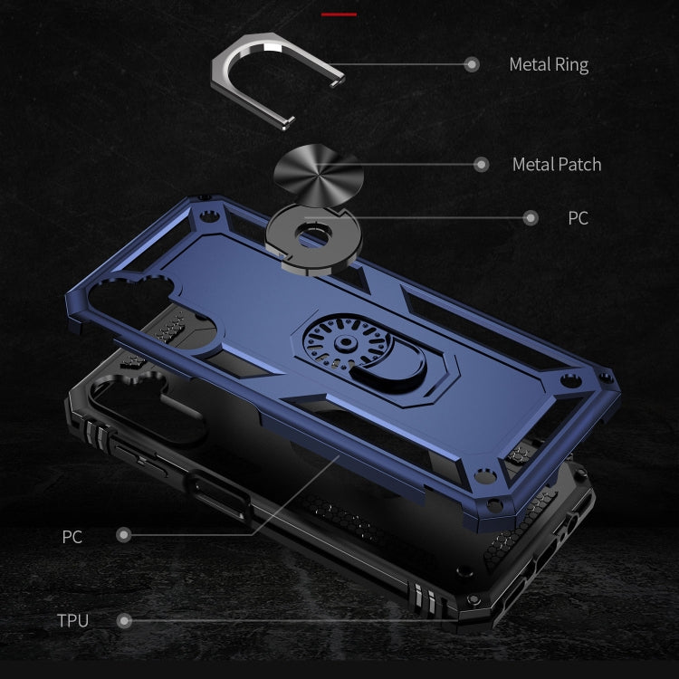 For Samsung Galaxy A14 5G Shockproof TPU + PC Phone Case(Blue) - Galaxy Phone Cases by buy2fix | Online Shopping UK | buy2fix