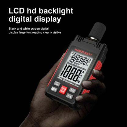 HABOTEST HT602B Multifunctional Digital Display Noise Decibel Tester - Light & Sound Meter by HABOTEST | Online Shopping UK | buy2fix