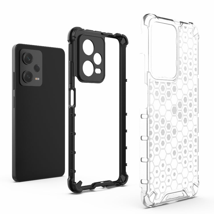 For Xiaomi Poco X5 Pro Shockproof Honeycomb PC + TPU Phone Case(Green) - Xiaomi Cases by buy2fix | Online Shopping UK | buy2fix