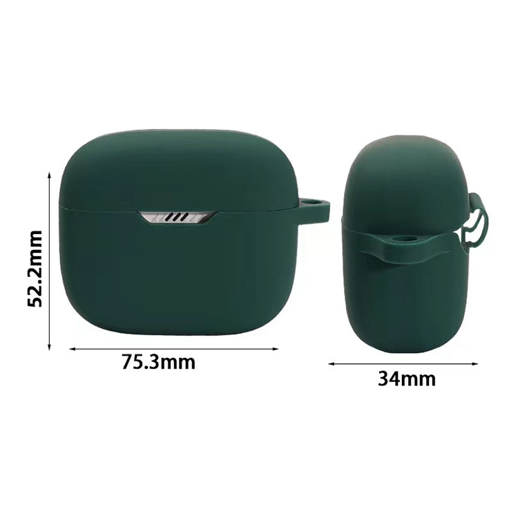 For JBL T230NC TWS Wireless Earphone Silicone Protective Case(Matcha Green) - JBL Earphone Case by buy2fix | Online Shopping UK | buy2fix