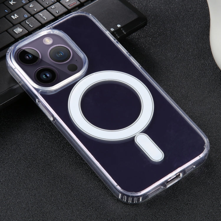 For iPhone 14 Pro GEBEI MagSafe Magnetic Transparent Phone Case - iPhone 14 Pro Cases by GEBEI | Online Shopping UK | buy2fix