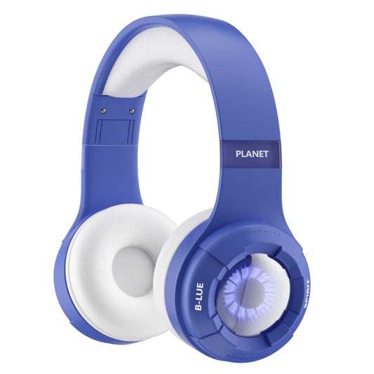 KE25 RGB Light Wireless Stereo Music Bluetooth Headset(Blue) - Apple Accessories by buy2fix | Online Shopping UK | buy2fix
