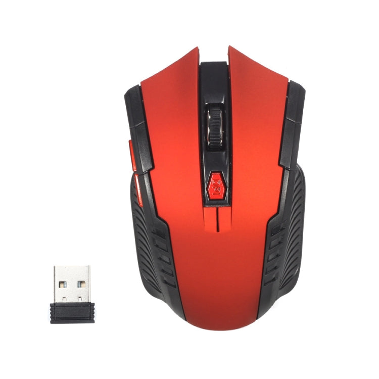 HXSJ A882 6-keys 2.4G 1600DPI Three-speed Adjustable Wireless Office Mouse(Red) -  by HXSJ | Online Shopping UK | buy2fix