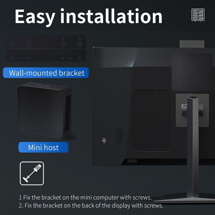 ZX03 Windows 11 Mini PC, Intel Alder Lake N95, Support Dual HDMI Output, Spec:16GB+1TB(EU Plug) -  by buy2fix | Online Shopping UK | buy2fix