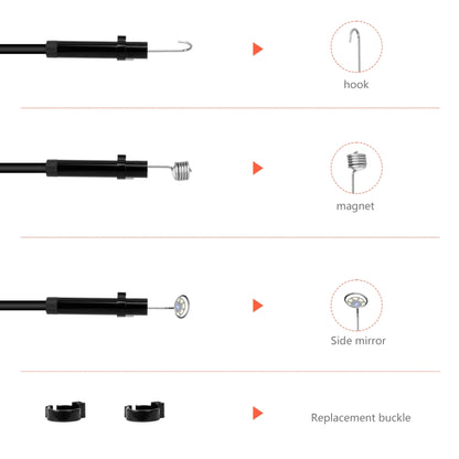 P130 3.9mm 4.3 inch Single Camera with Screen Endoscope, Length:5m - Consumer Electronics by buy2fix | Online Shopping UK | buy2fix