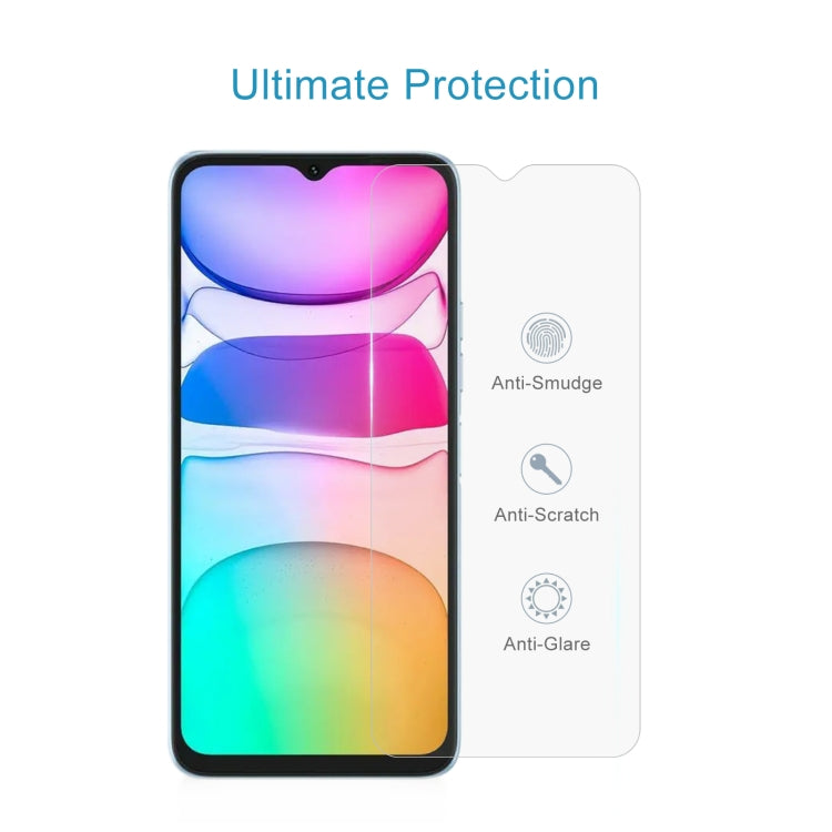 For UMIDIGI G2 50pcs 0.26mm 9H 2.5D Tempered Glass Film - For Umidigi by buy2fix | Online Shopping UK | buy2fix