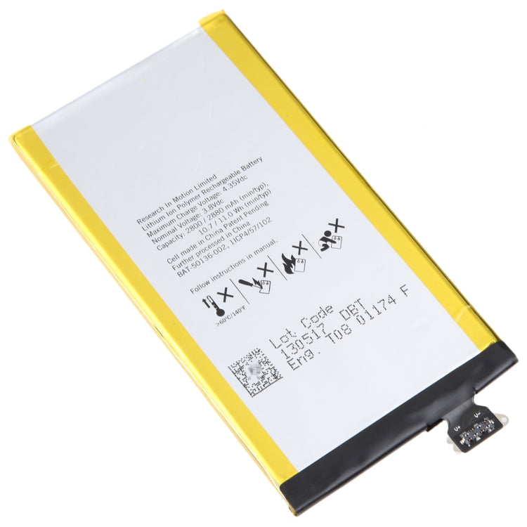 For Blackberry Z20 / Z30 2880mAh Battery Replacement BAT-50136-003 002 - Others by buy2fix | Online Shopping UK | buy2fix