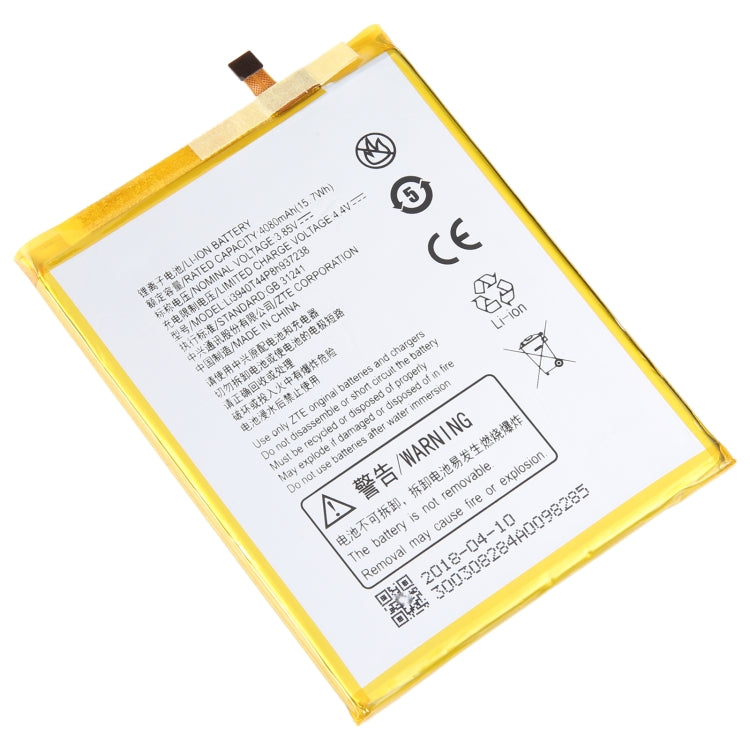 For ZTE Blade Z Max Z982 4080mAh Battery Replacement Li3940T44P8h937238 - Others by buy2fix | Online Shopping UK | buy2fix