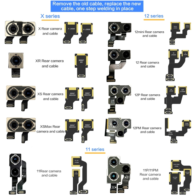 For iPhone 11 J7400 i2C Back Facing Ultra Wide Camera Cable - Repair & Spare Parts by buy2fix | Online Shopping UK | buy2fix