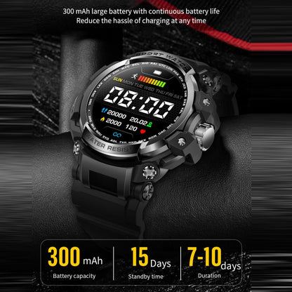 LC16 1.32 inch IP68 Waterproof Sports Outdoor Sport Smart Watch, Support Bluetooth Calling / Heart Rate Monitoring(Green) - Smart Wear by buy2fix | Online Shopping UK | buy2fix