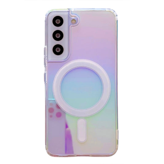 For Samsung Galaxy S22 Ultra 5G Colorful Magsafe Magnetic TPU Shockproof Phone Case(Colour) - Galaxy S22 Ultra 5G Cases by buy2fix | Online Shopping UK | buy2fix