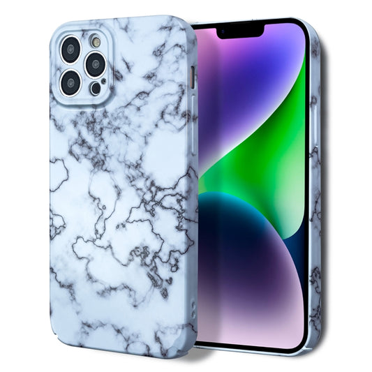 For iPhone 11 Marble Pattern Phone Case(Red White) - iPhone 11 Cases by buy2fix | Online Shopping UK | buy2fix