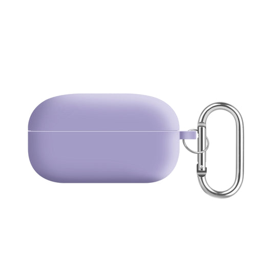 For Samsung Galaxy Buds Live / Buds2 Pro PC Lining Silicone Bluetooth Earphone Protective Case(Light Purple) - Samsung Earphone Case by buy2fix | Online Shopping UK | buy2fix