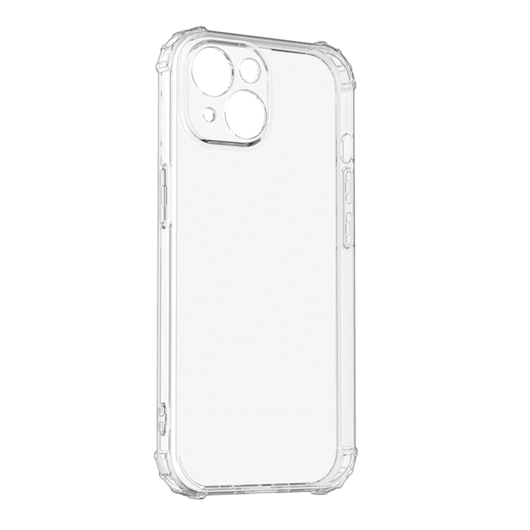 For iPhone 15 Plus Four-Corner Shockproof Clear TPU Phone Case(Transparent) - iPhone 15 Plus Cases by buy2fix | Online Shopping UK | buy2fix