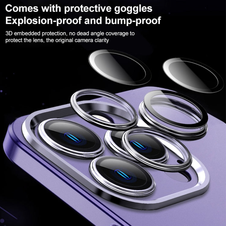 For iPhone 12 Frosted Metal Material Phone Case with Lens Protection(White) - iPhone 12 / 12 Pro Cases by buy2fix | Online Shopping UK | buy2fix