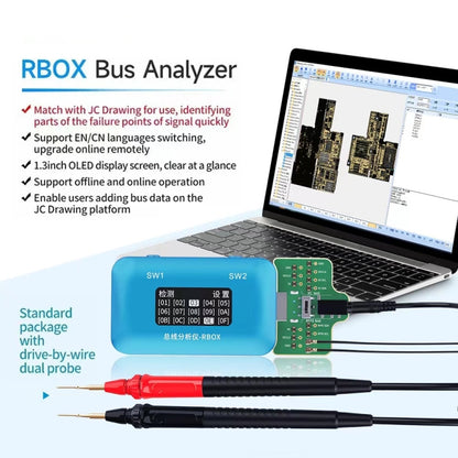 JCID Rbox Bus Analyzer for iPhone and Android Signal Faults Detection - Test Tools by JC | Online Shopping UK | buy2fix