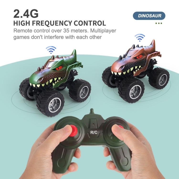 JJR/C Q148 2.4G Remote Control Dinosaur Climbing Car(Green) - RC Cars by JJR/C | Online Shopping UK | buy2fix