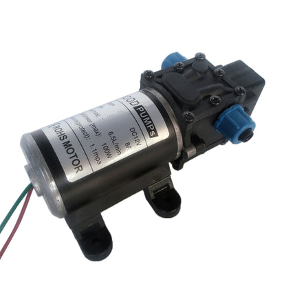 DC24V 100W Smart Double Thread Positive Pump Diaphragm 8L Atomizing Spray Water Pump for Car Washing / Irrigation - In Car by buy2fix | Online Shopping UK | buy2fix