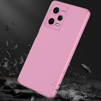 For Xiaomi Redmi Note 12 Pro 5G Global GKK Three Stage Splicing Full Coverage PC Phone Case(Rose Gold) - Note 12 Pro Cases by GKK | Online Shopping UK | buy2fix
