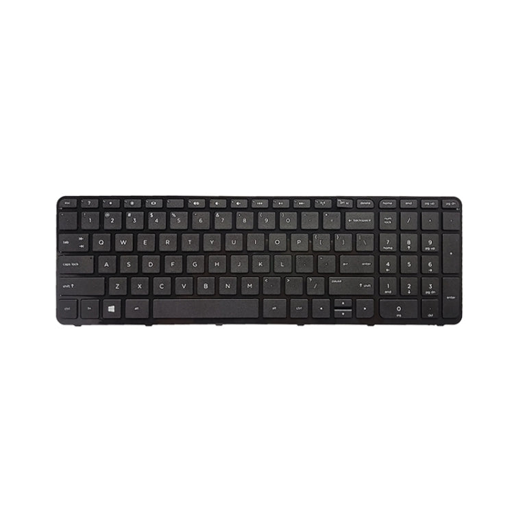 For HP 17-e Laptop Keyboard with Frame - HP Spare Parts by buy2fix | Online Shopping UK | buy2fix
