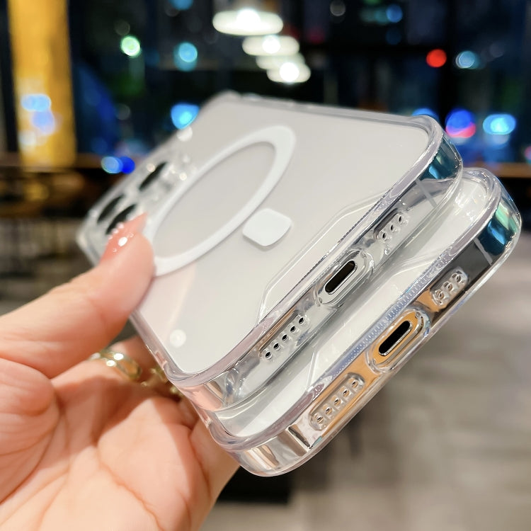 For iPhone 14 Pro MagSafe Space Phone Case(Transparent) - iPhone 14 Pro Cases by buy2fix | Online Shopping UK | buy2fix