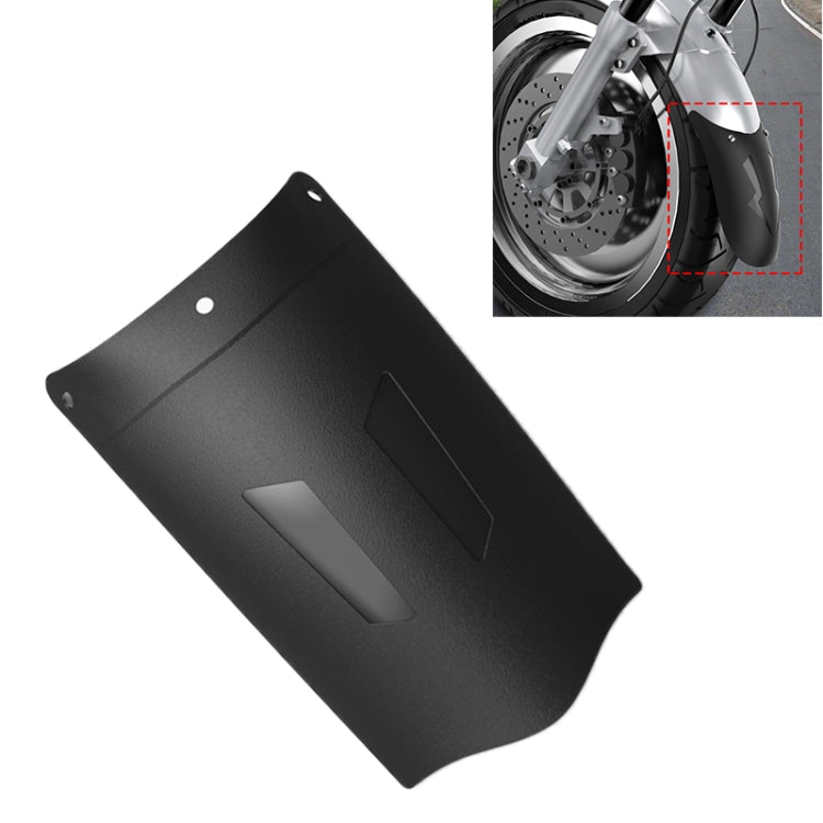 Motorcycle PP Modified Front Wheel Fender Dustproof Splash Flaps Mudguards Fender Guard, Style:01 - In Car by buy2fix | Online Shopping UK | buy2fix