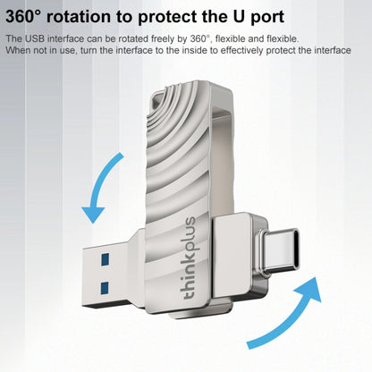 Lenovo Thinkplus MU232 USB 3.2 + USB-C / Type-C Dual Head Flash Drive, Memory:32GB - USB Flash Drives by Lenovo | Online Shopping UK | buy2fix