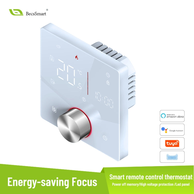 BHT-009GALW Water Heating WiFi Smart Home LED Thermostat(Black) - Thermostat & Thermometer by buy2fix | Online Shopping UK | buy2fix