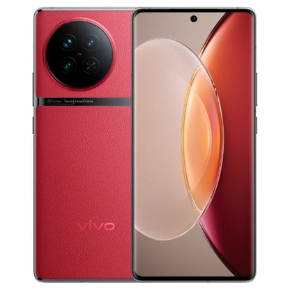 vivo X90s 5G,Triple Back Cameras, 12GB+256GB, Face ID Screen Fingerprint Identification, 6.78 inch Android 13.0 OriginOS 3 Dimensity 9200+ Octa Core, NFC, OTG, Network: 5G, Support Google Play(Red) - vivo by vivo | Online Shopping UK | buy2fix