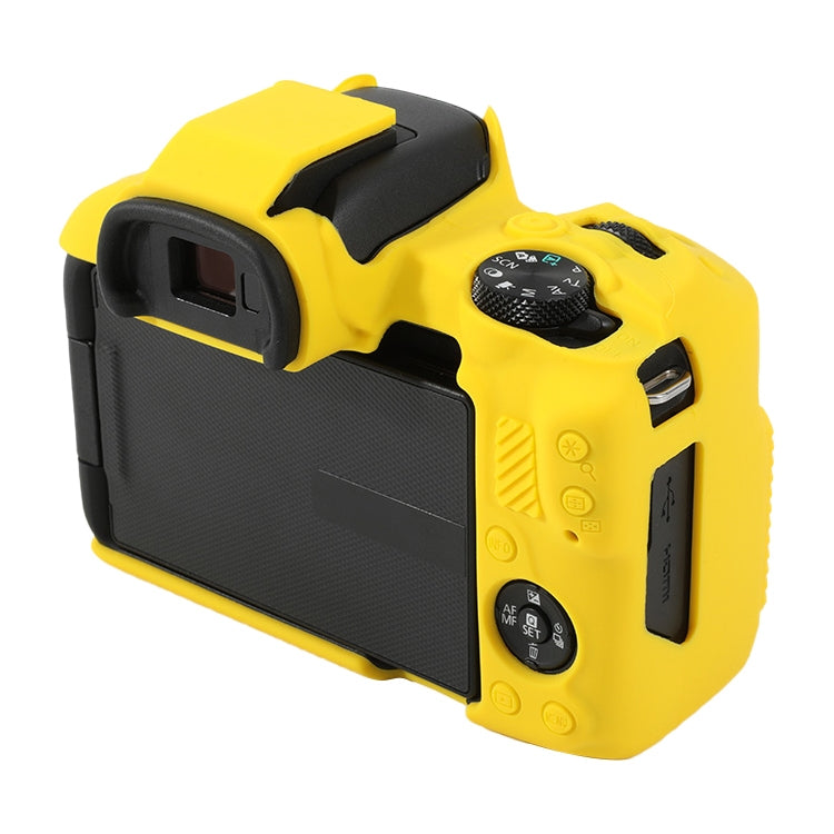 For Canon EOS R50 Soft Silicone Protective Case(Yellow) - Protective Case by buy2fix | Online Shopping UK | buy2fix