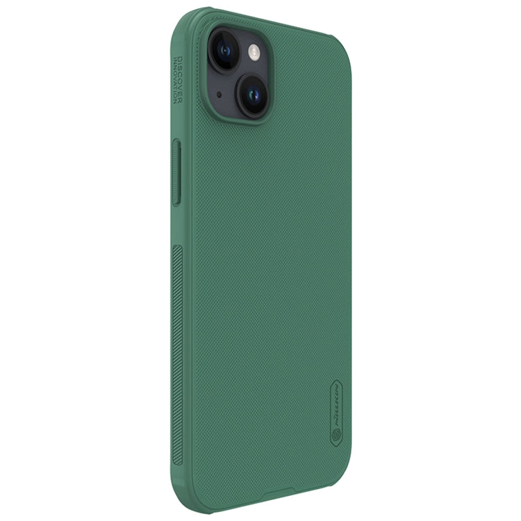 For iPhone 15 Plus NILLKIN Frosted Shield Pro PC + TPU Phone Case(Green) - iPhone 15 Plus Cases by NILLKIN | Online Shopping UK | buy2fix