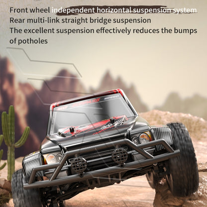 JJR/C Q39B 2.4G Four-wheel Drive High-speed Climbing Carbon Brush Motor RC Jeep(Orange) - RC Cars by JJR/C | Online Shopping UK | buy2fix