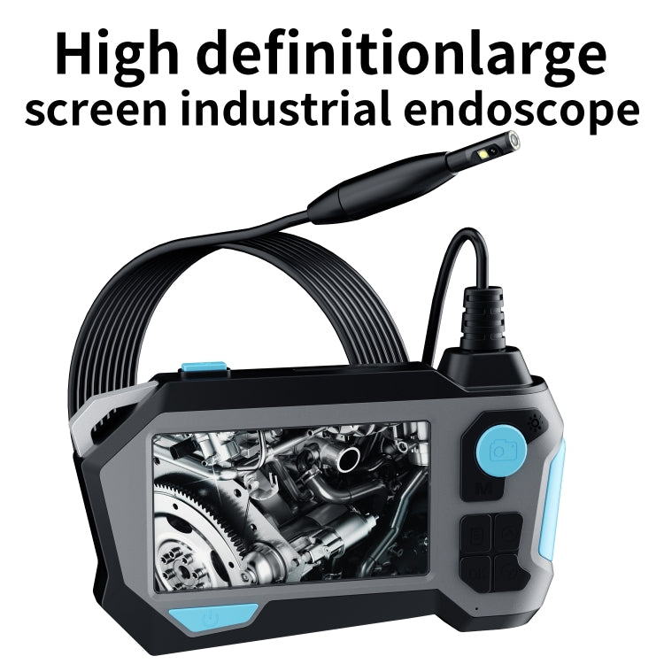 P120 Rotatable 8mm Dual Lenses Industrial Endoscope with Screen, 16mm Tail Pipe Diameter, Spec:2m Tube -  by buy2fix | Online Shopping UK | buy2fix