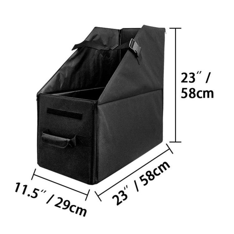 Oxford Cloth Car Trunk Folding Bicycle Storage Box without Dust Cover(Black) - Stowing Tidying by buy2fix | Online Shopping UK | buy2fix