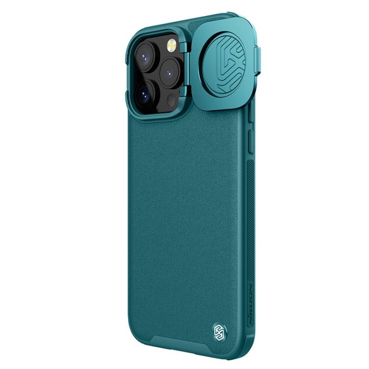 For iPhone 15 Pro Max NILLKIN CamShield Prop Series PC + TPU Phone Case(Green) - iPhone 15 Pro Max Cases by NILLKIN | Online Shopping UK | buy2fix