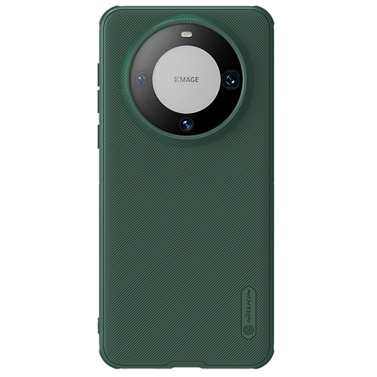 For Huawei Mate 60 NILLKIN Frosted Shield Pro Magnetic Magsafe Phone Case(Green) - Huawei Cases by NILLKIN | Online Shopping UK | buy2fix