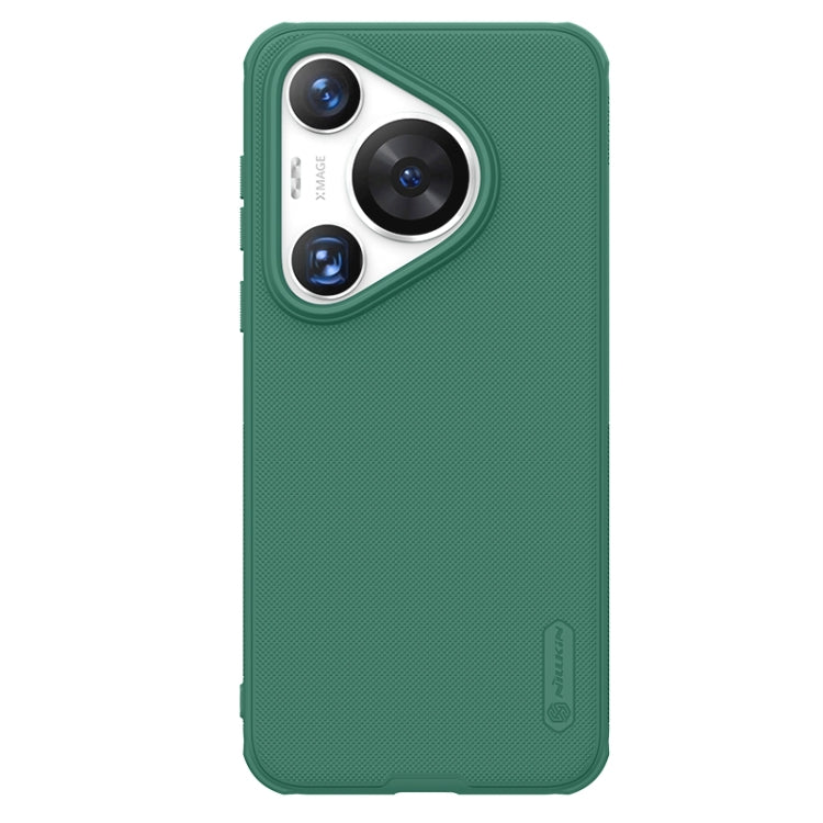 For Huawei P70 Pro NILLKIN Frosted Shield Pro Magnetic Magsafe Phone Case(Green) - Huawei Cases by NILLKIN | Online Shopping UK | buy2fix