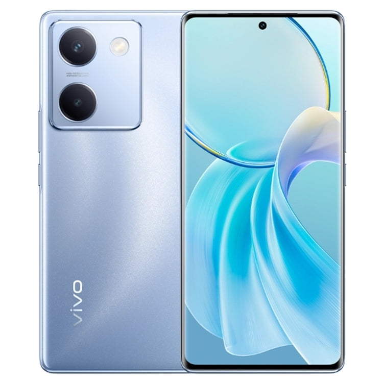 vivo Y100, 8GB+128GB, Face ID / Screen Fingerprint Identification, 6.78 inch Android 13.0 OriginOS 3 Snapdragon 695 Octa Core, OTG, Network: 5G(Blue) - vivo by vivo | Online Shopping UK | buy2fix