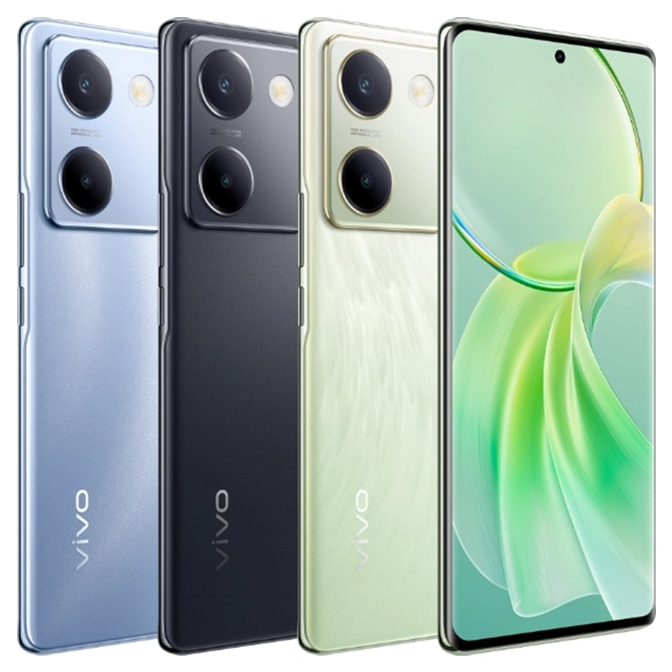 vivo Y100, 8GB+128GB, Face ID / Screen Fingerprint Identification, 6.78 inch Android 13.0 OriginOS 3 Snapdragon 695 Octa Core, OTG, Network: 5G(Blue) - vivo by vivo | Online Shopping UK | buy2fix