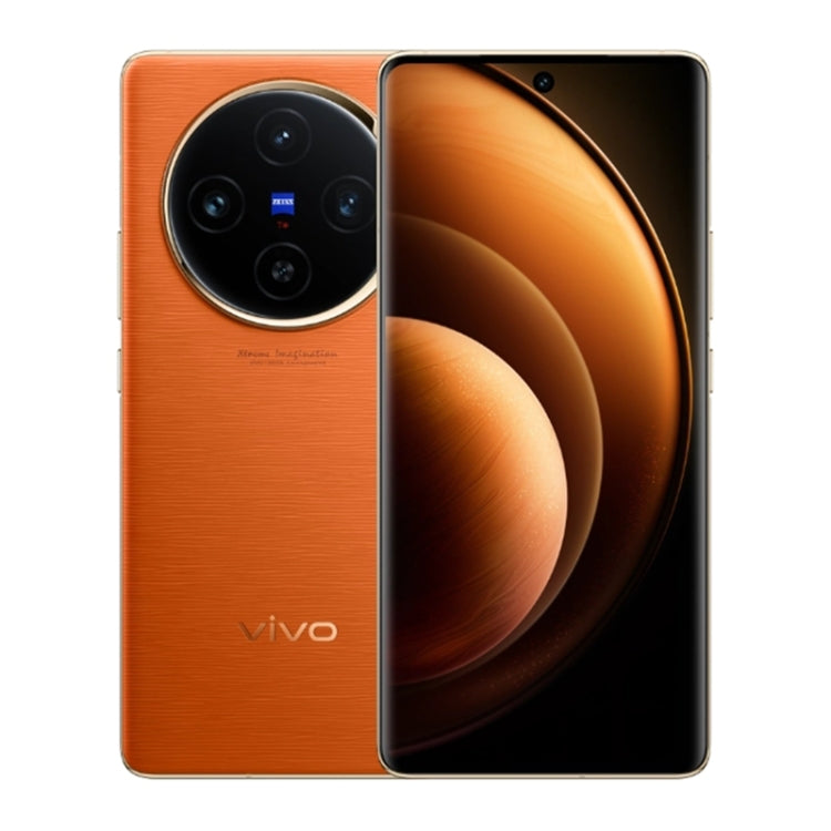 vivo X100, 12GB+256GB, Face ID / Fingerprint Identification, 6.78 inch Android 14 OriginOS 4 Dimensity 9300 Octa Core 3.25GHz, OTG, NFC, Network: 5G(Orange) - vivo by vivo | Online Shopping UK | buy2fix