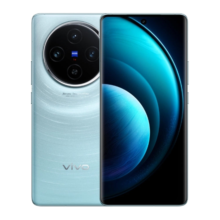 vivo X100, 12GB+256GB, Face ID / Fingerprint Identification, 6.78 inch Android 14 OriginOS 4 Dimensity 9300 Octa Core 3.25GHz, OTG, NFC, Network: 5G(Blue) - vivo by vivo | Online Shopping UK | buy2fix