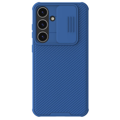 For Samsung Galaxy S24+ 5G NILLKIN Black Mirror Pro Series Camshield PC Phone Case(Blue) - Galaxy S24+ 5G Cases by NILLKIN | Online Shopping UK | buy2fix