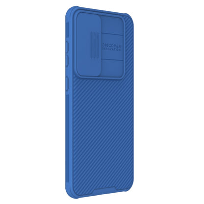 For Samsung Galaxy S24+ 5G NILLKIN Black Mirror Pro Series Camshield PC Phone Case(Blue) - Galaxy S24+ 5G Cases by NILLKIN | Online Shopping UK | buy2fix