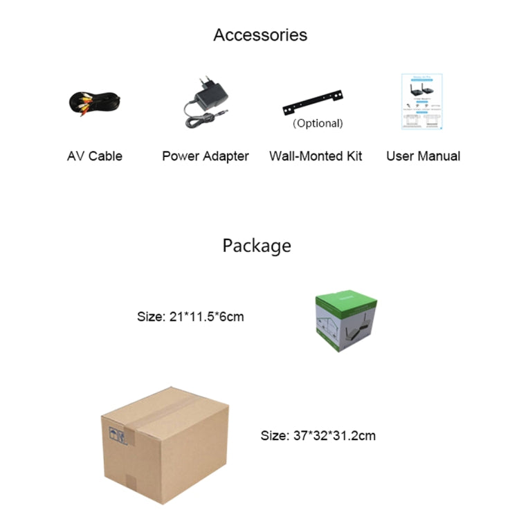 Measy AV230-2 2.4GHz Set-top Box Wireless Audio / Video Transmitter + 2 Receiver, Transmission Distance: 300m, EU Plug, with IR Extension Function - Set Top Box & Accessories by Measy | Online Shopping UK | buy2fix